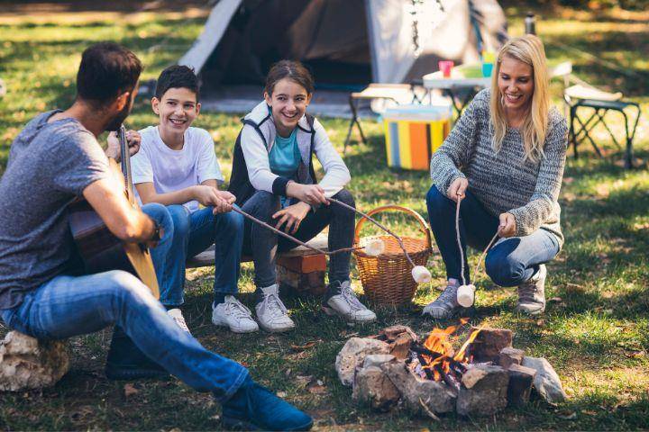 The wild side of family life: Why camping is a perfect family escape