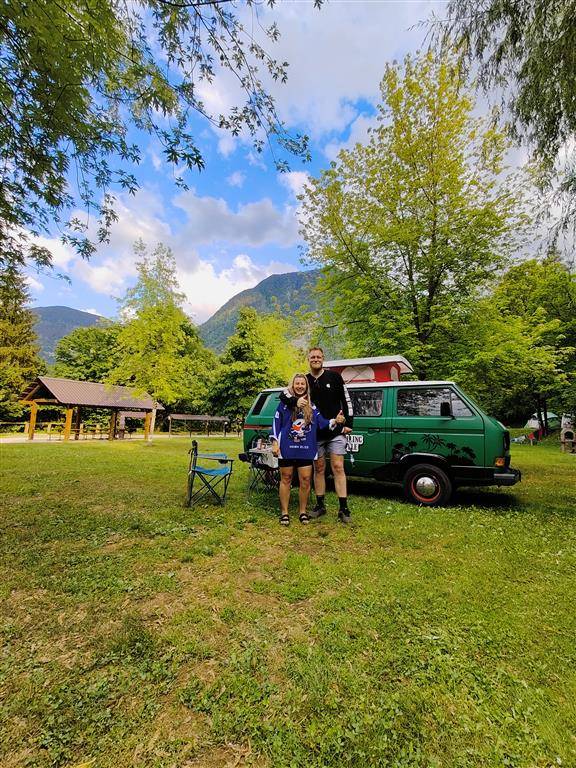 Couples making memories at Camp Vodenca.