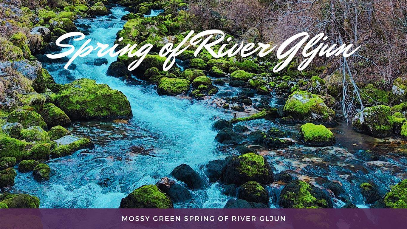 Spring of river Gljun